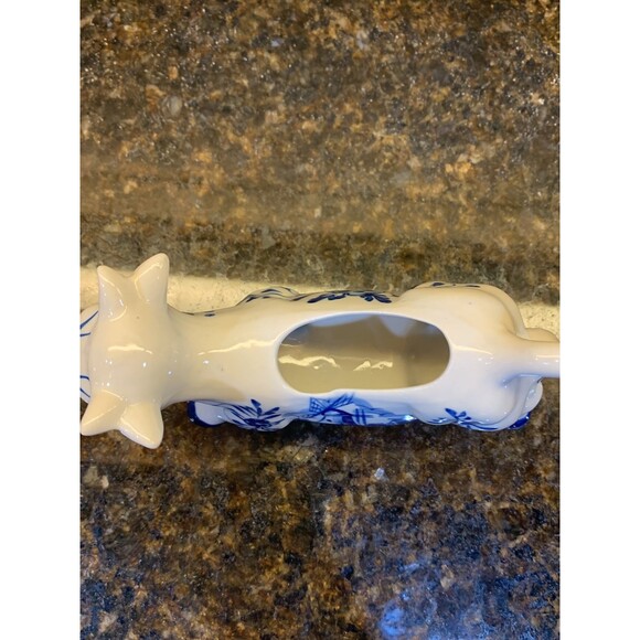 Vintage Handpainted Holland Windmill 1960’s Delft Cow Creamer - EUC - Picture 9 of 9